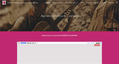 Desktop Screenshot of granadaesflamenco.com